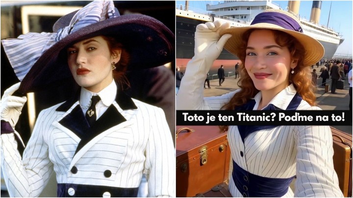 Titanic - Rose influencerka